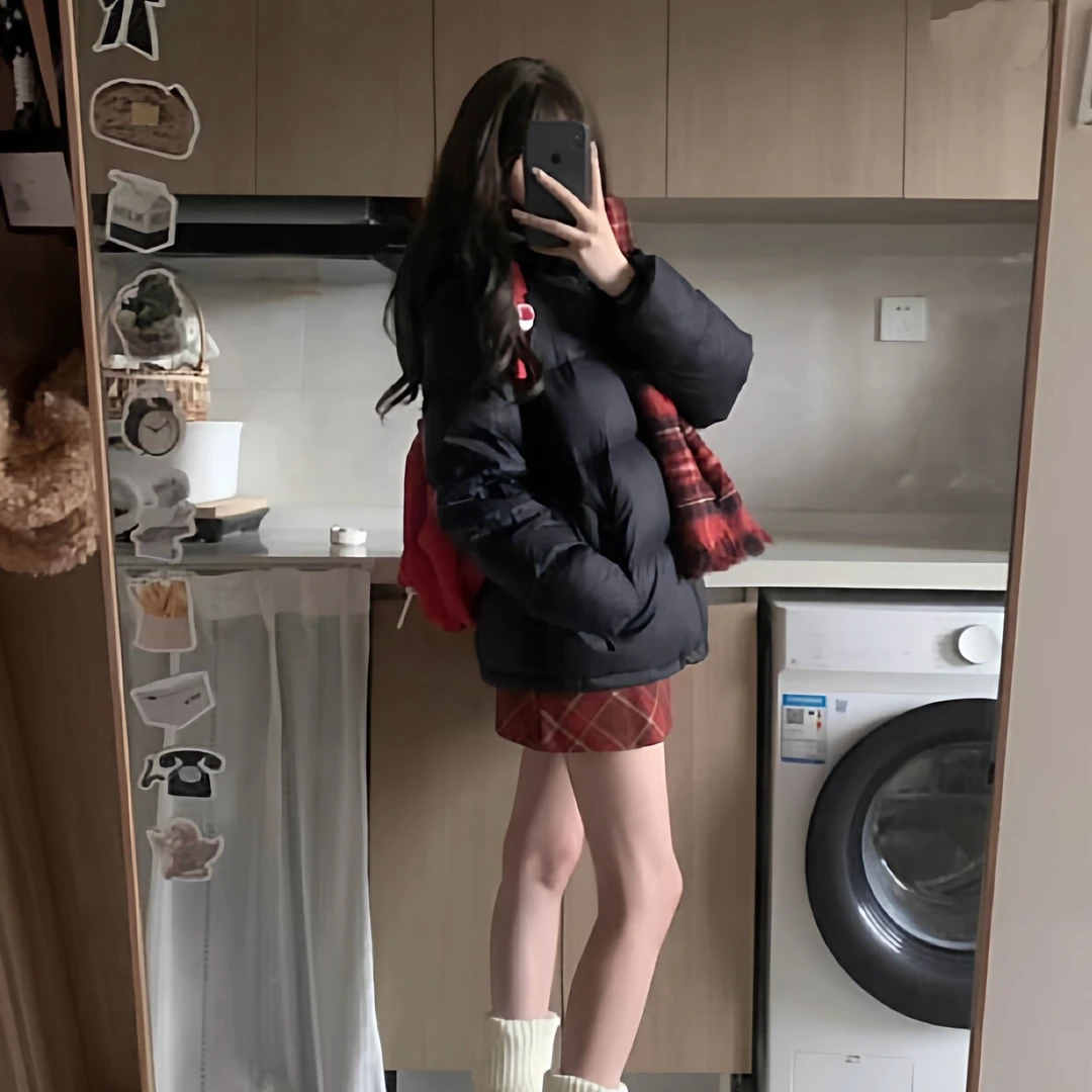 2025冬季加厚抗寒羽绒棉服女短款外套小个学生韩系面包棉衣棉袄冬