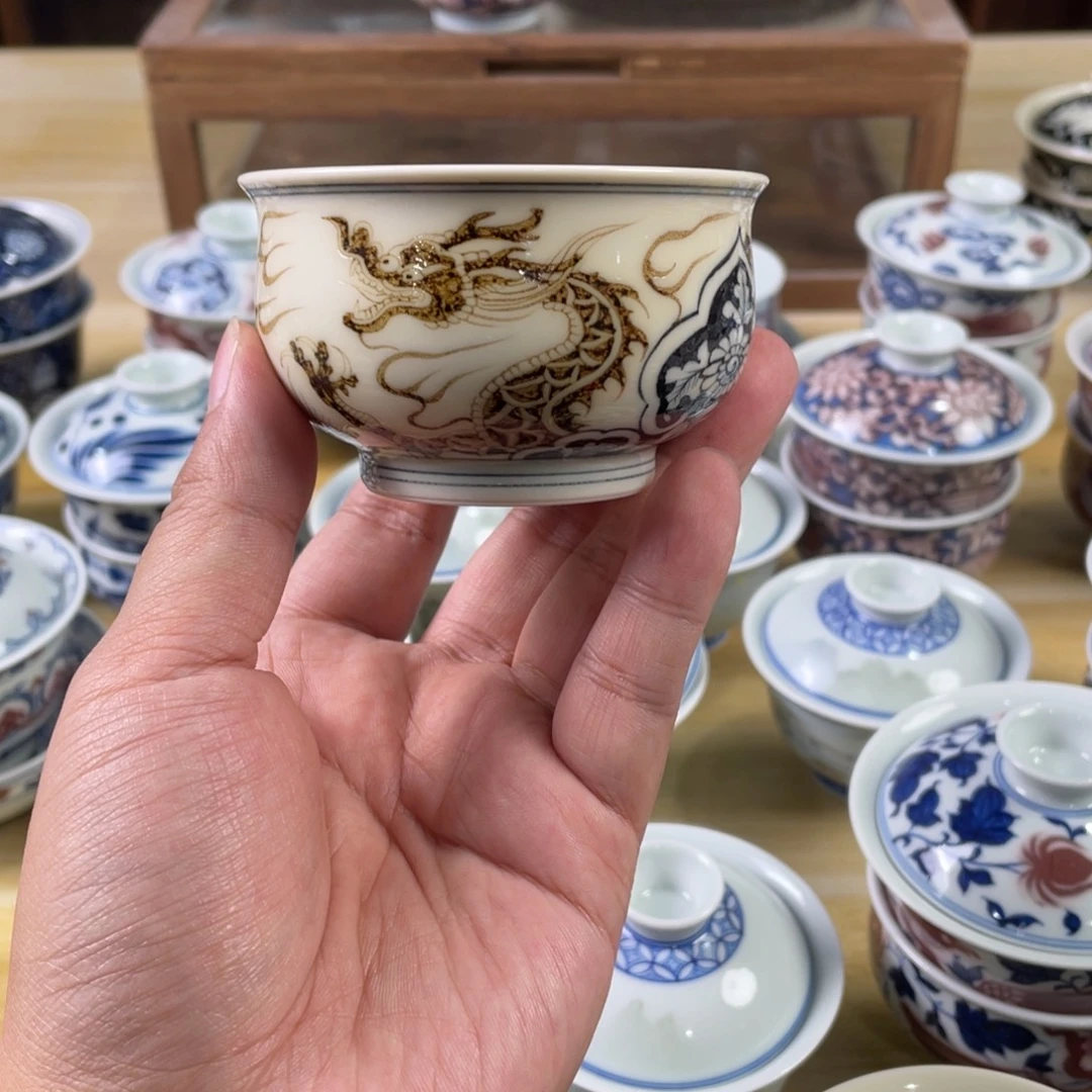 景德镇手工手绘茶具