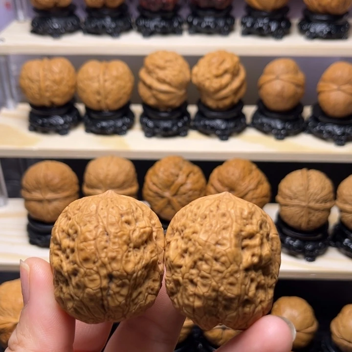 文玩核桃吊坠36w黄金蟾43尺