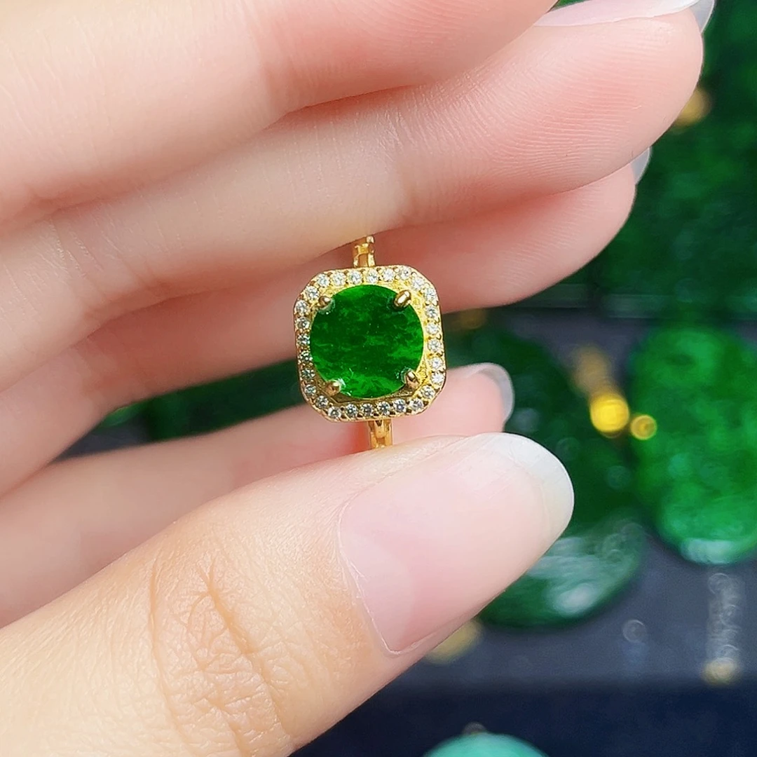 颈饰银S925镶嵌翡翠多样性