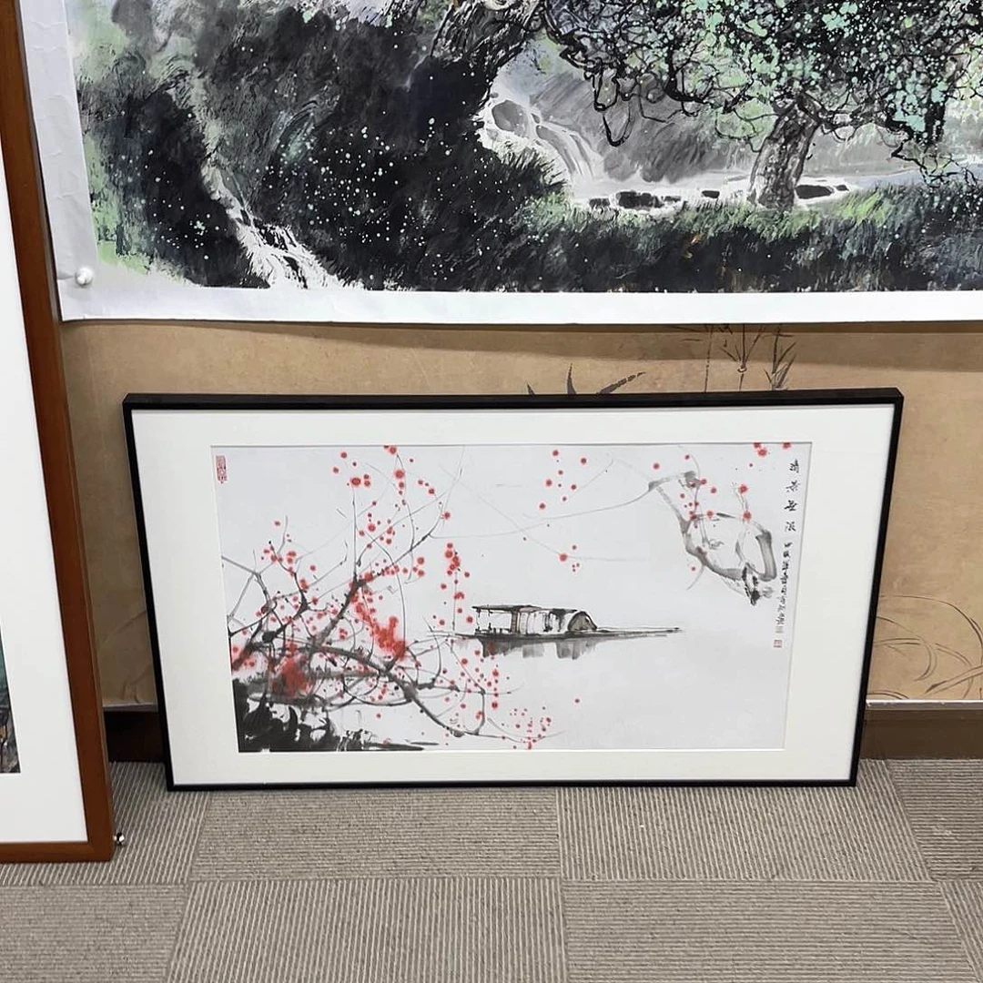 国画邻****椒手绘国画，清景无限，李有训