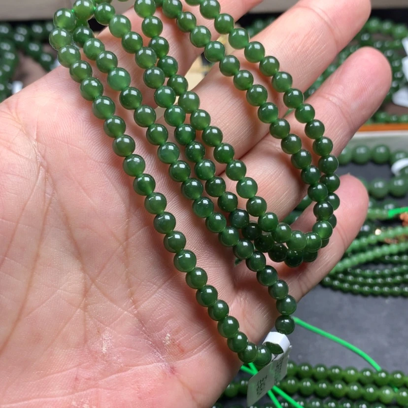 【闪购商品】和田玉（碧玉）颈饰未镶嵌Y***h5