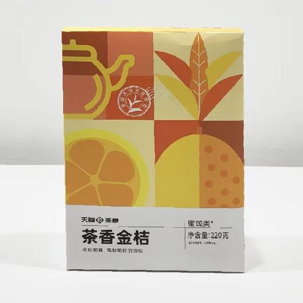 TEN FU'S TEA/天福茗茶天福茶食茶香金桔220g