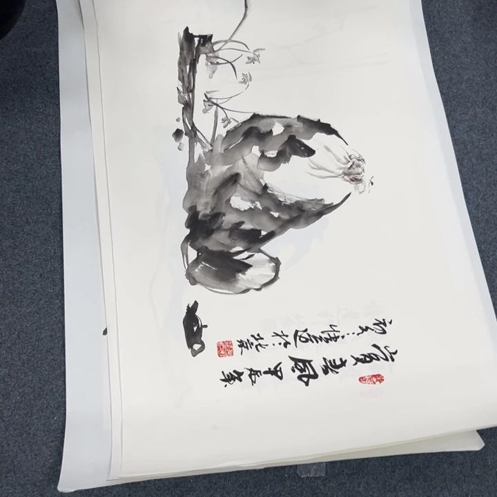 国画宣纸纯手绘字画