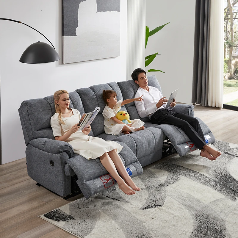 线下同款芝华仕头等舱现代简约布艺电动功能小户型家用沙发11992