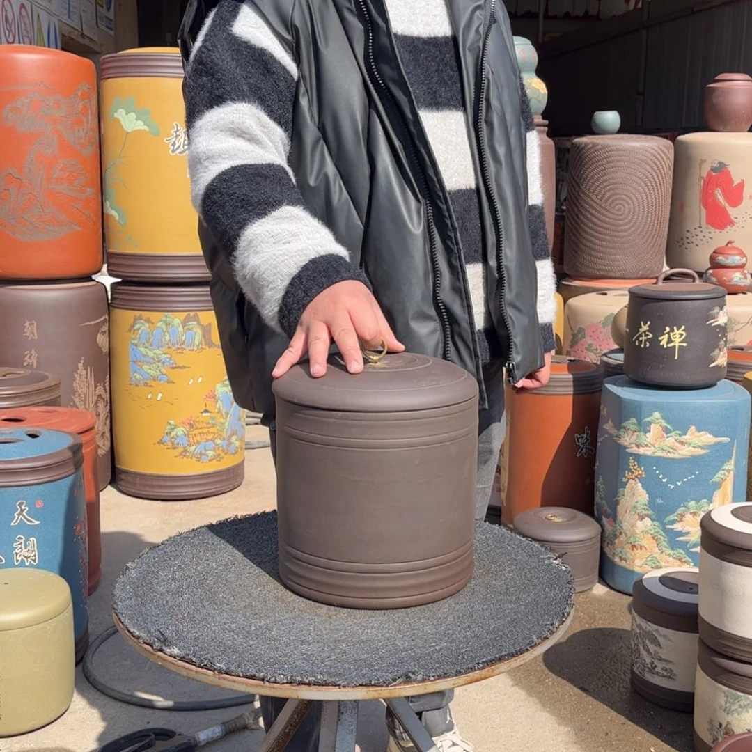 紫砂茶叶罐茶叶罐