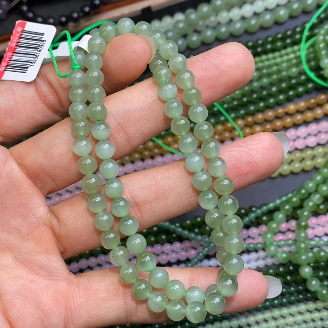 手链未镶嵌和田玉卡6碧玉