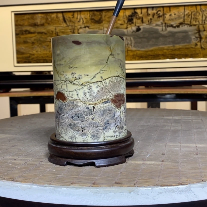 【闪购商品】广西国画石草花石