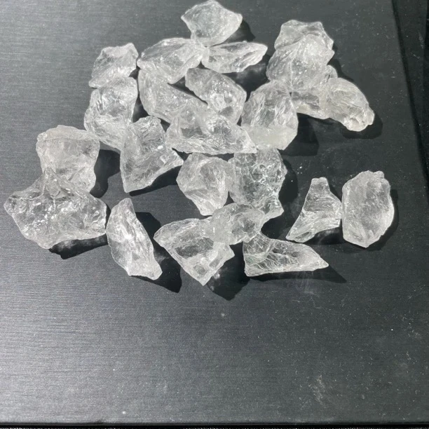 【小颗粒】天然白水晶阿塞原石原矿水晶原石200g