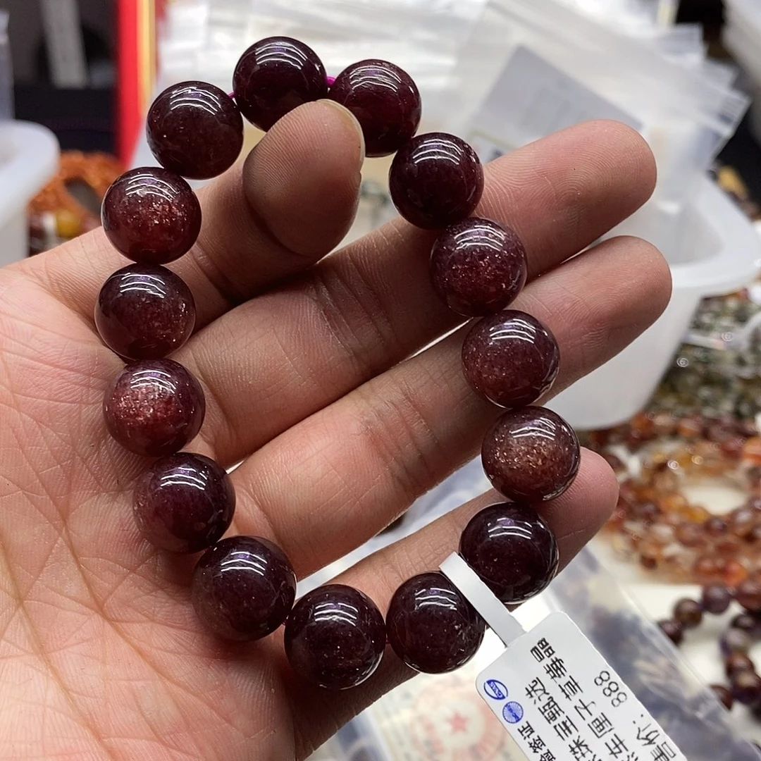 石英质玉手链未镶嵌天然
