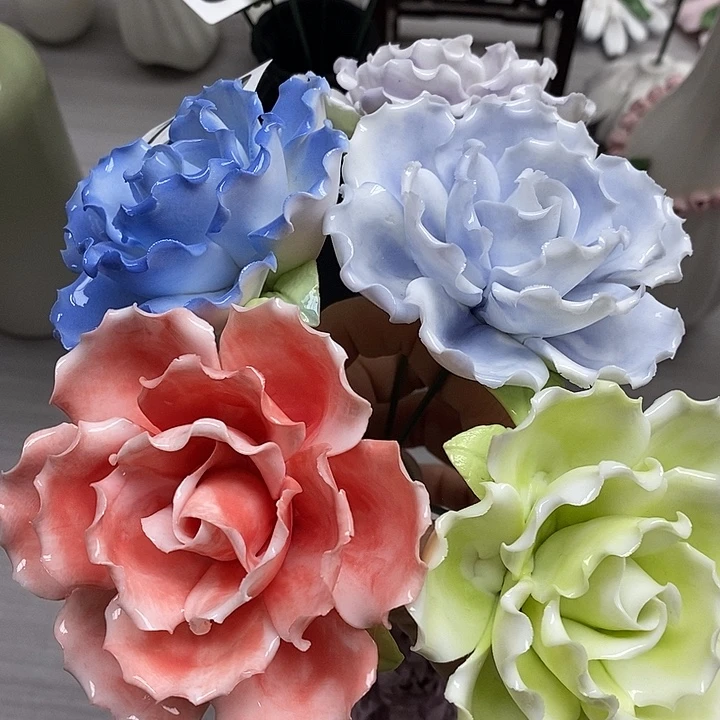 陶瓷陶瓷材料加工4朵