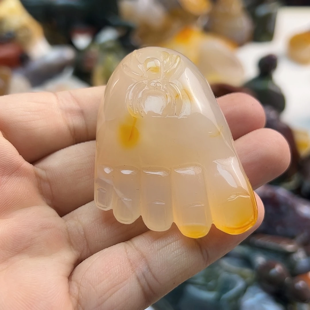 玛瑙/玉髓合金颈饰