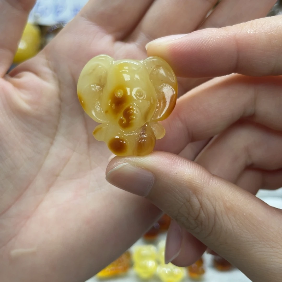 裸石琥珀未镶嵌天然琥珀