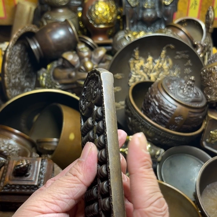 铜器摆件收收藏藏