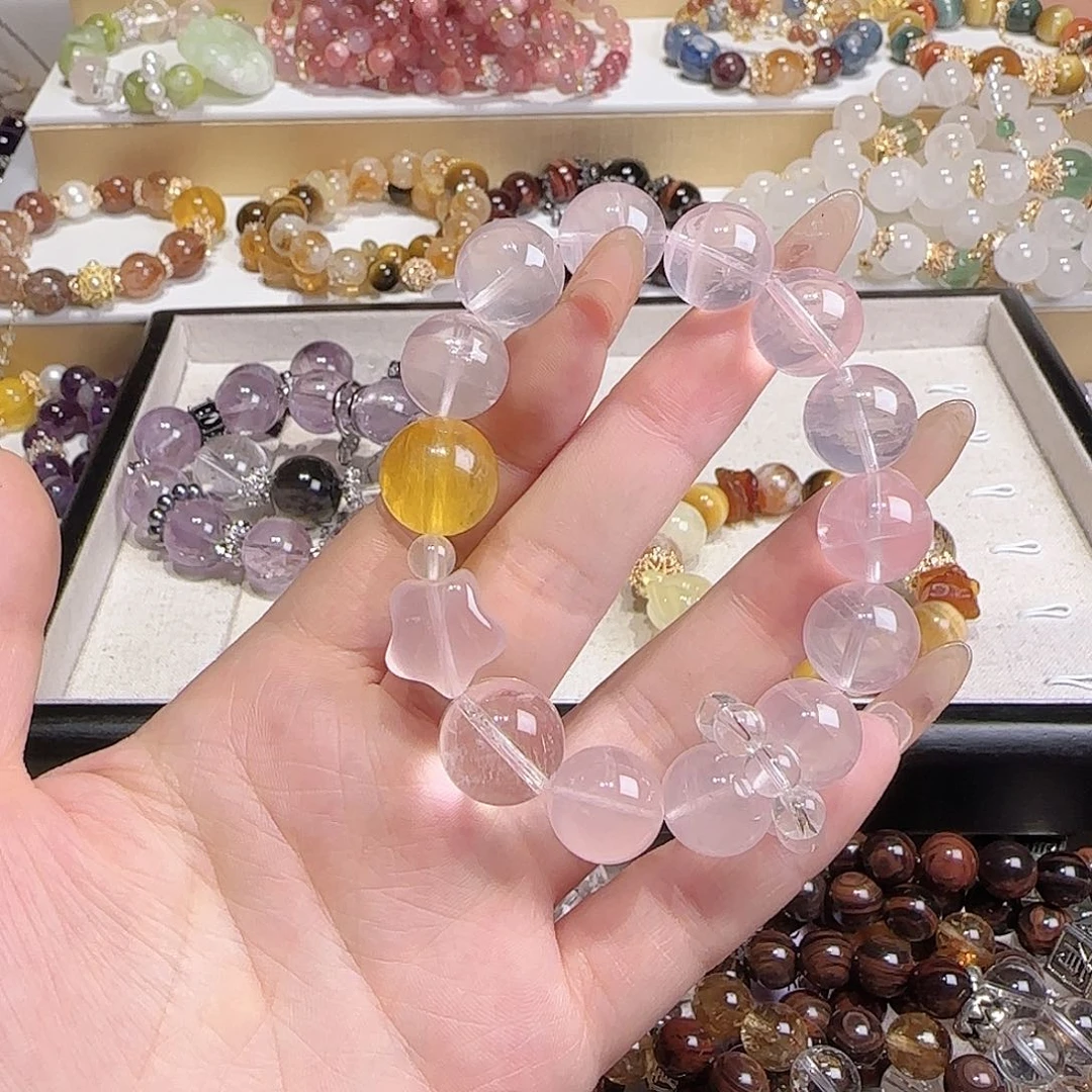 水晶手链未镶嵌把