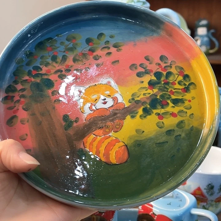 陶景德镇釉下手绘陶瓷