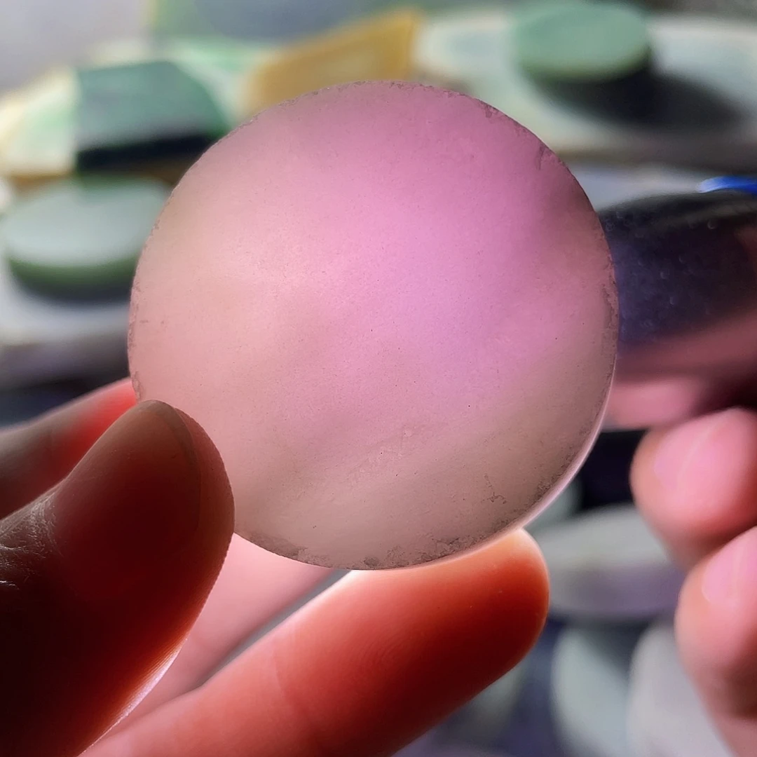 翡翠颈饰未镶嵌毛料73