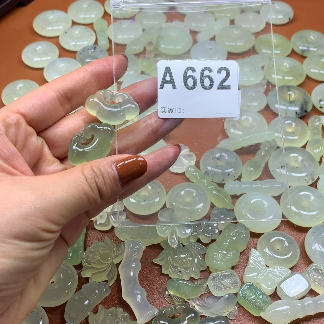 -***️蛇纹石玉未镶嵌岫玉有棉