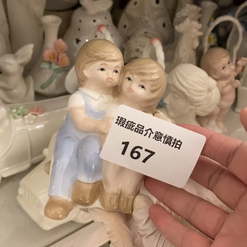 【闪购商品】摆件郝*的陶瓷摆件瑕疵特卖