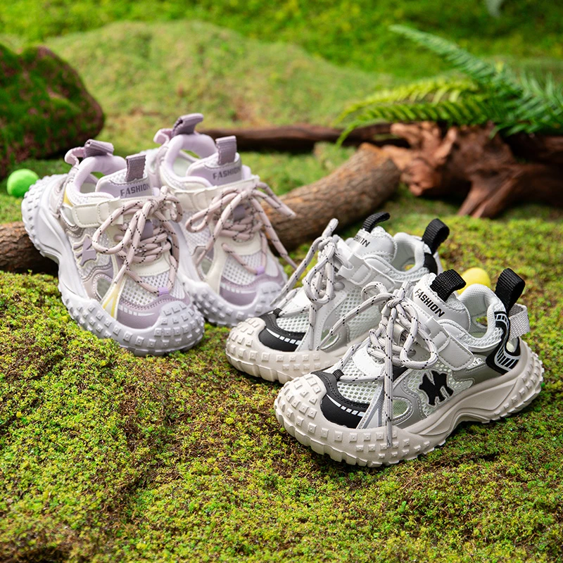 镂空包头男女夏季车缝线凉鞋潮流百搭网面休闲鞋6353