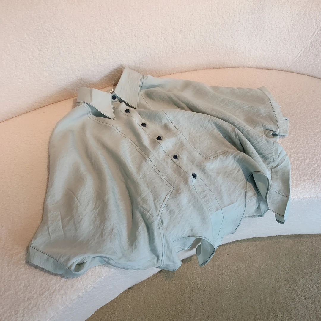 吉米赛欧 【夏天专属】 1K2521201 显瘦设计感衬衫