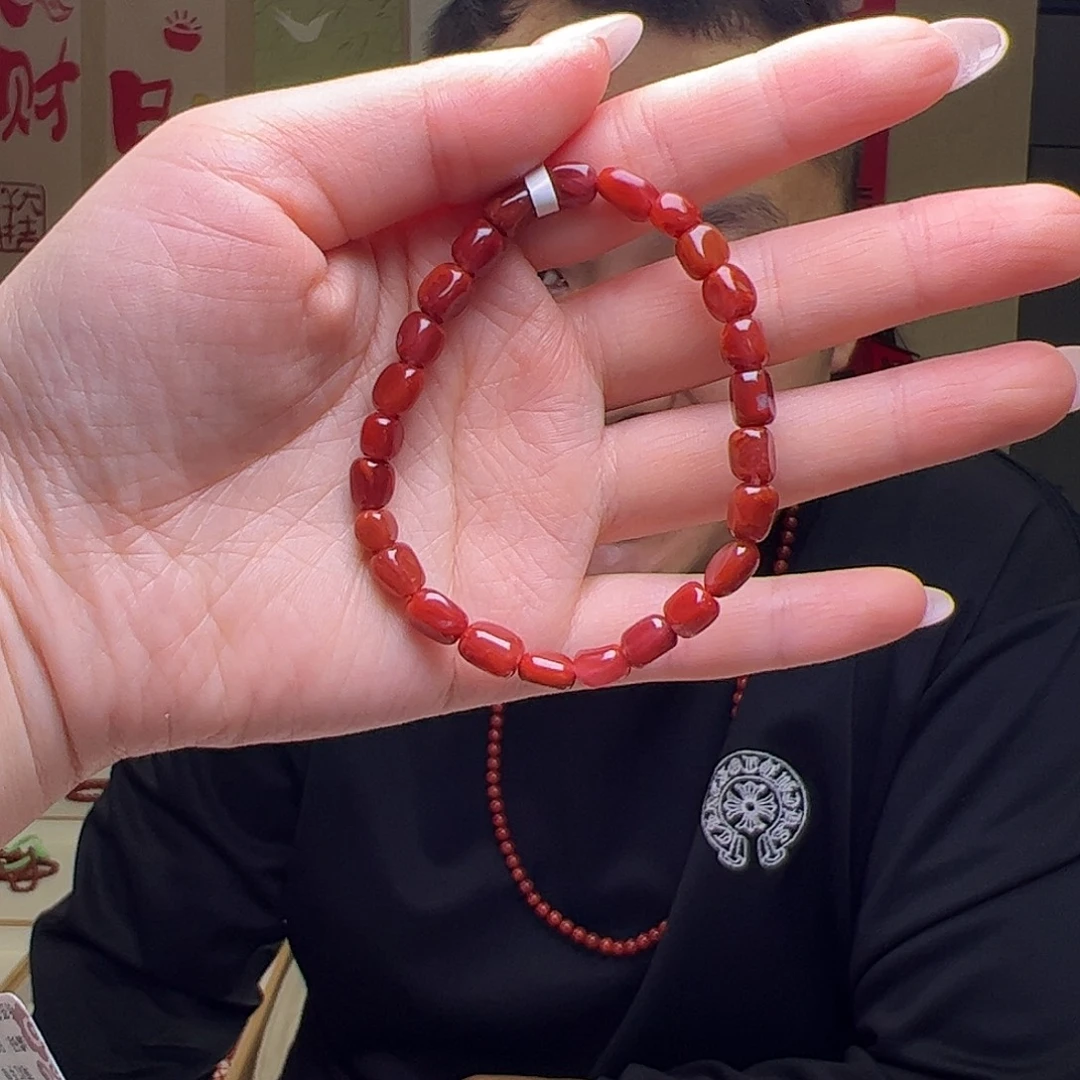 南红玛瑙未镶嵌随型随型手串