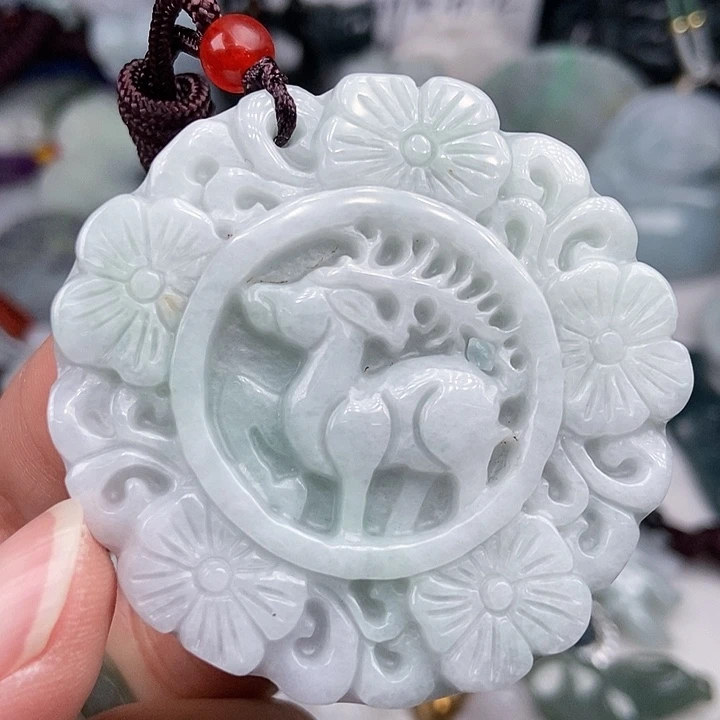 颈饰未镶嵌翡翠翡翠