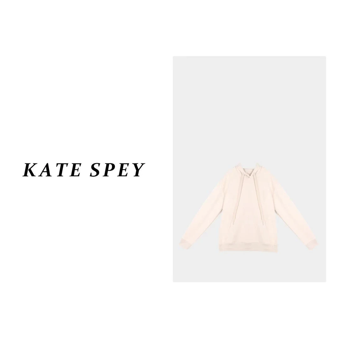 凯特丝蓓754#3色！加绒款连帽秋冬卫衣时尚休闲百搭运动宽松上衣R