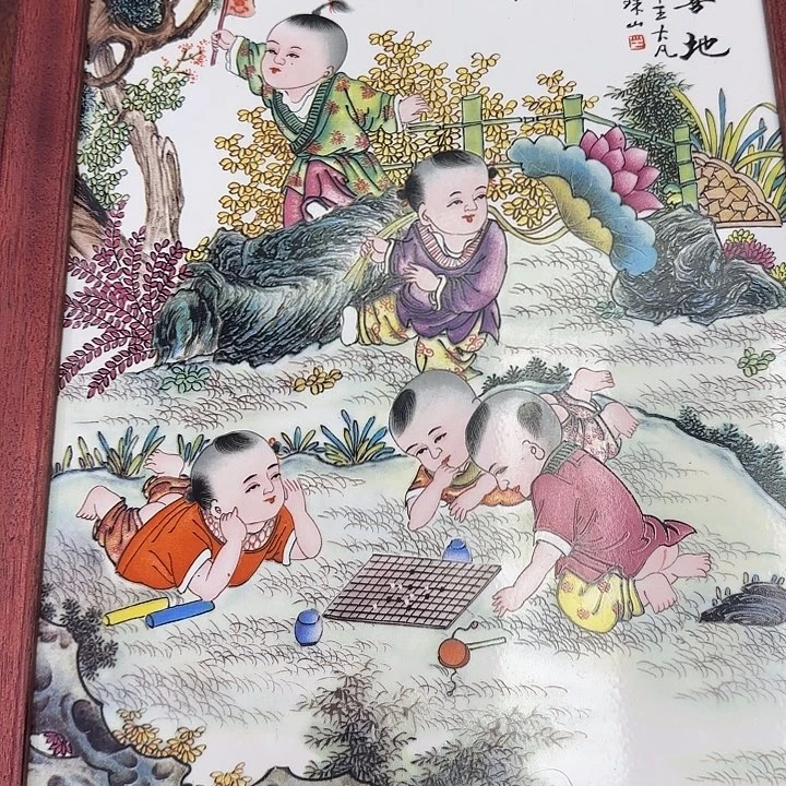 瓷片景德镇瓷板画