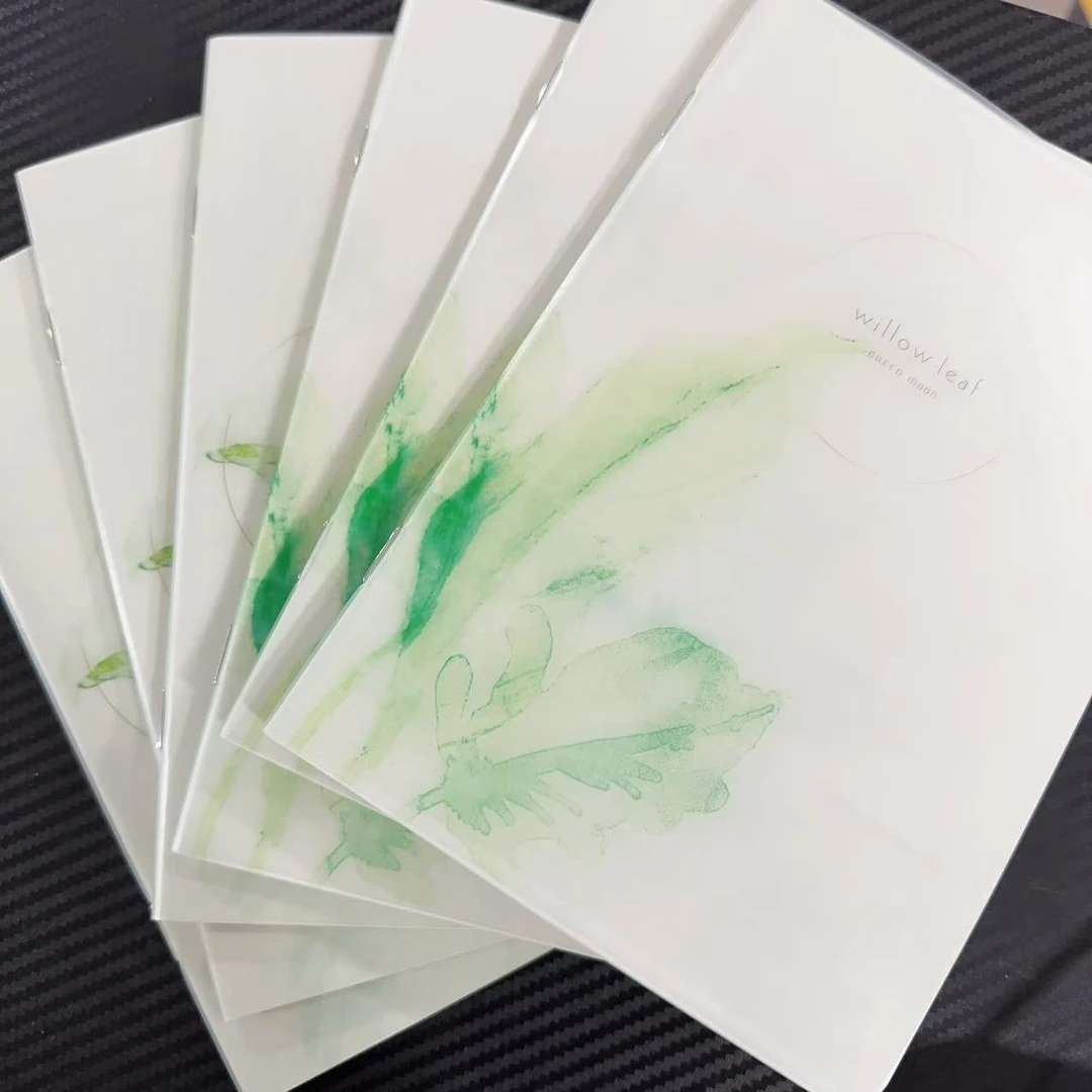 a5骑马钉绿植笔记本【L4】