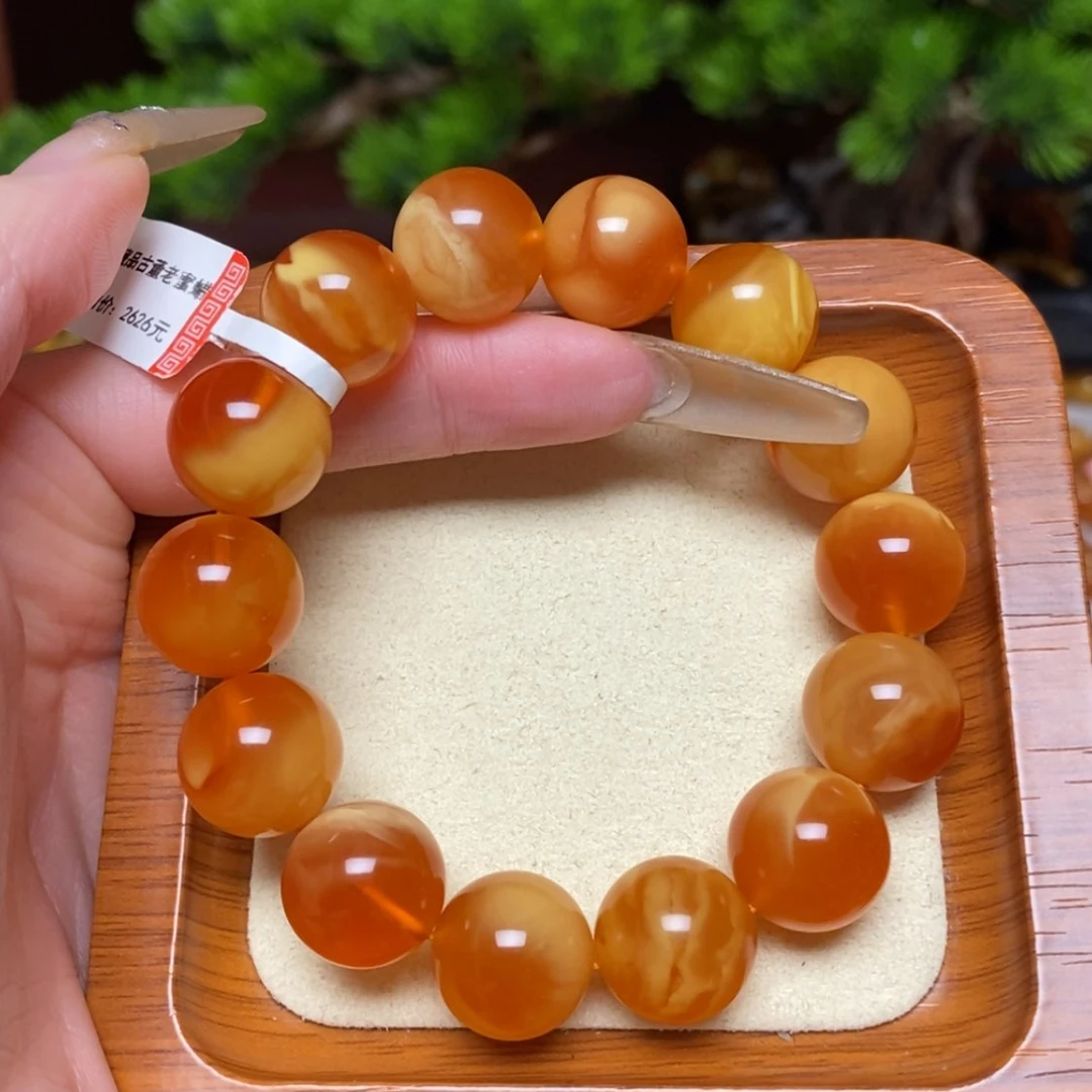 【闪购商品】手链蜜蜡未镶嵌手串