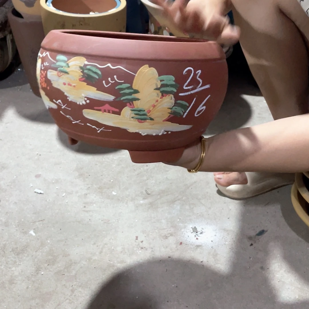 紫砂花瓶紫砂之都