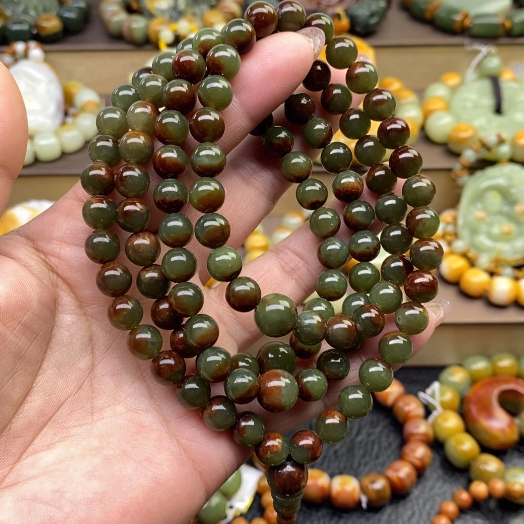 透闪石质玉未镶嵌手链