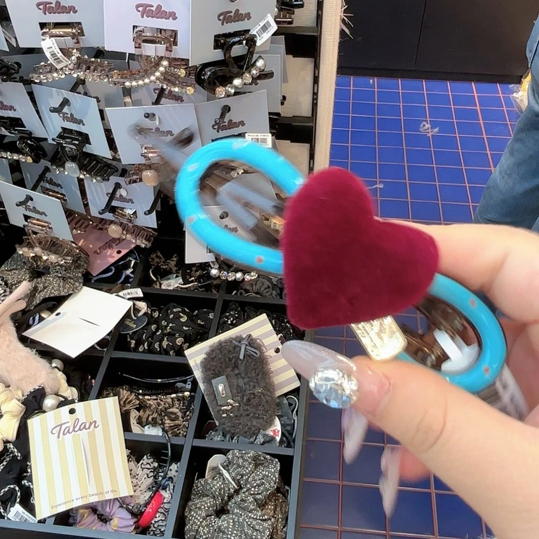 皮质铁合金发饰发夹