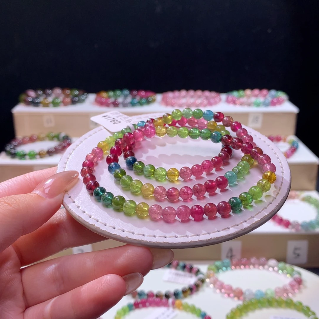 未镶嵌手链碧玺碧玺