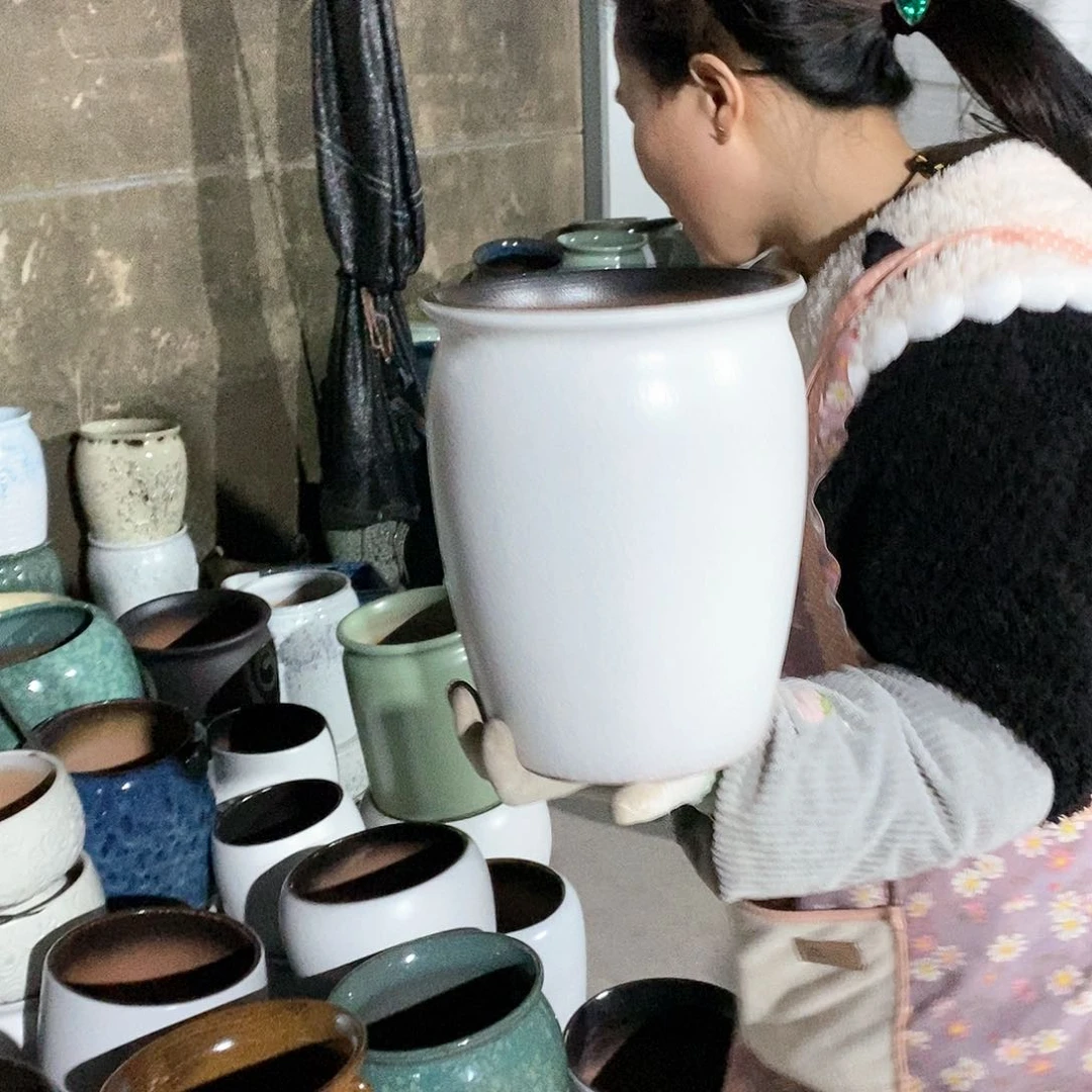 紫砂花盆正品口20高25