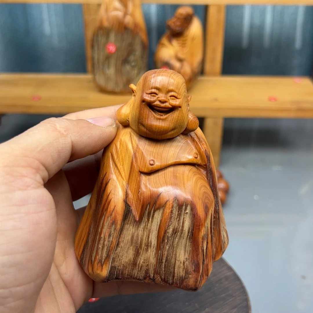 尘***s木崖柏木摆件手把件