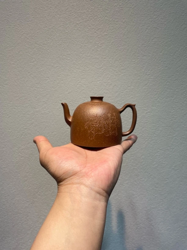 推荐款全手工原矿宝山老段泥禅钟壶约180cc