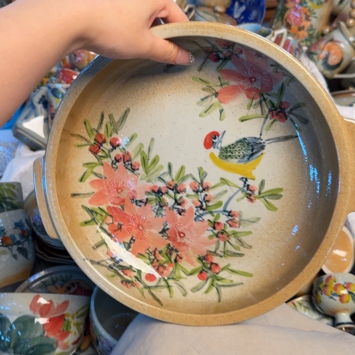 瓷片景德镇陶瓷手工手绘