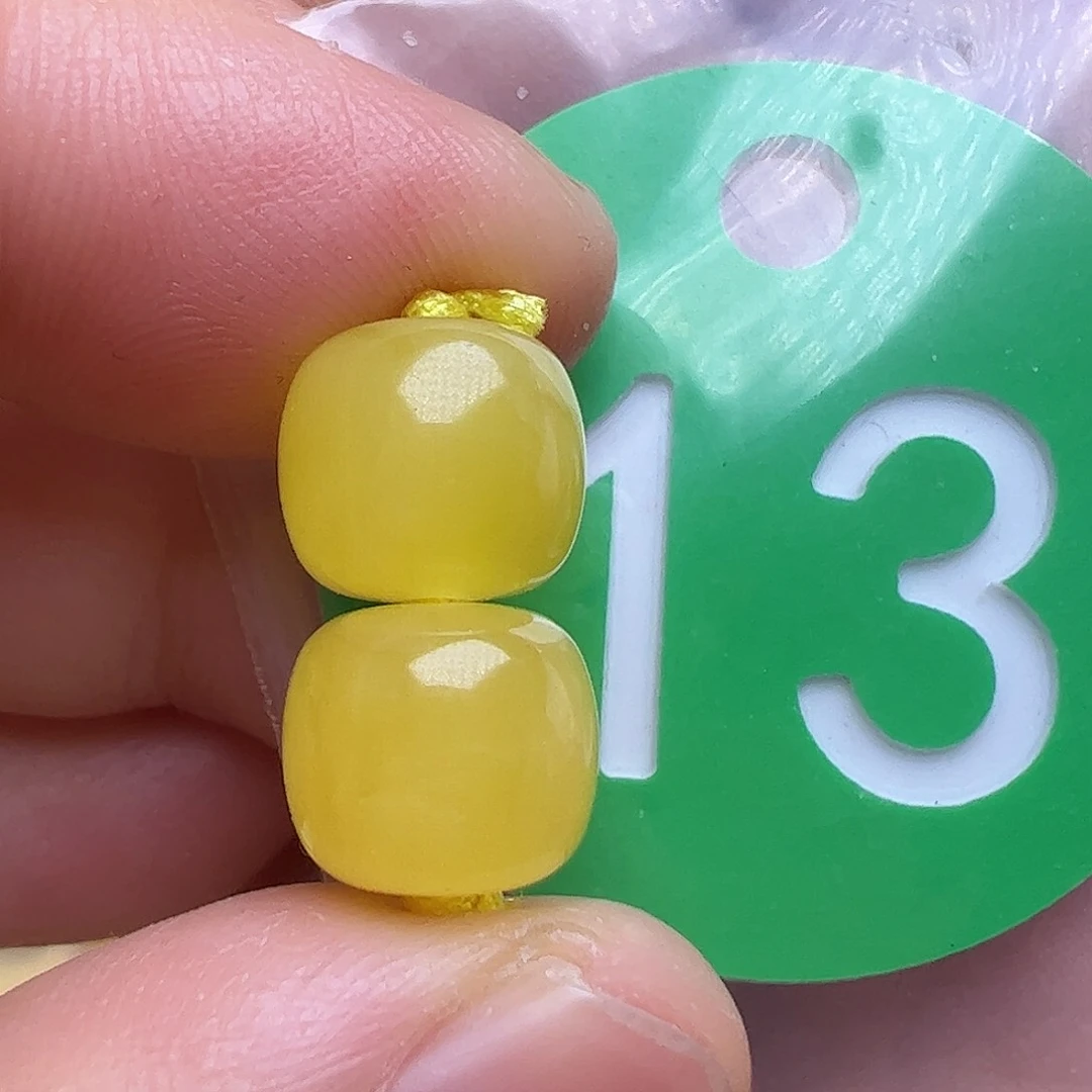 蜜蜡未镶嵌珠宝奇石9.5m m