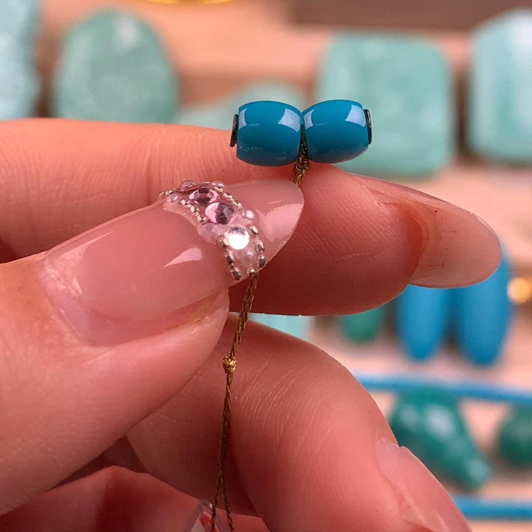 绿松石未镶嵌直切5