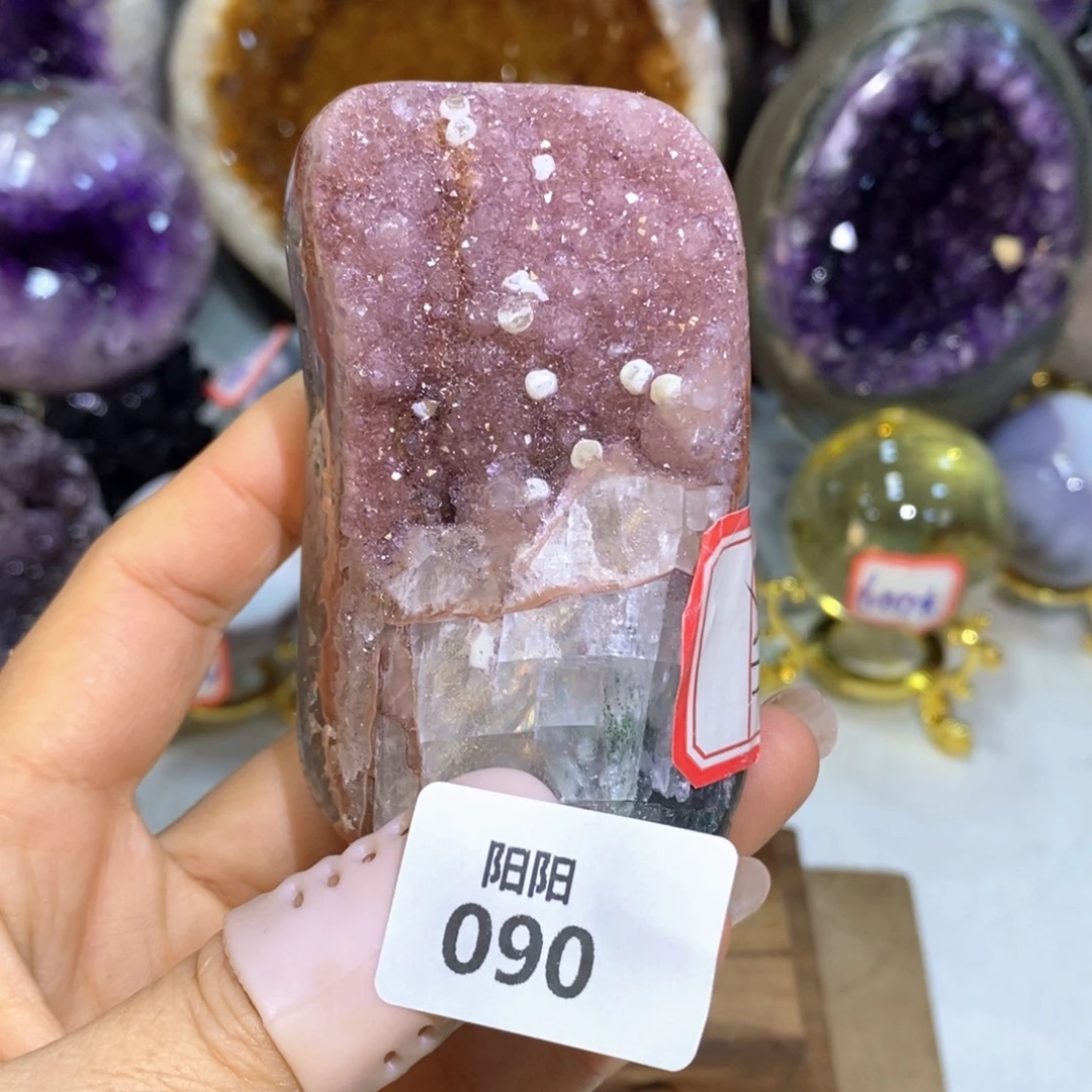 水晶未镶嵌大型摆件（非配饰）方解石