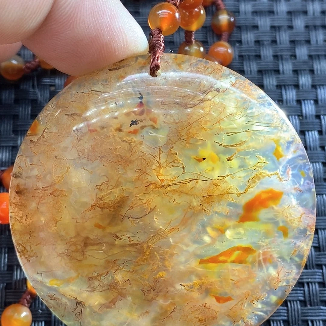 玛瑙/玉髓颈饰未镶嵌壹*