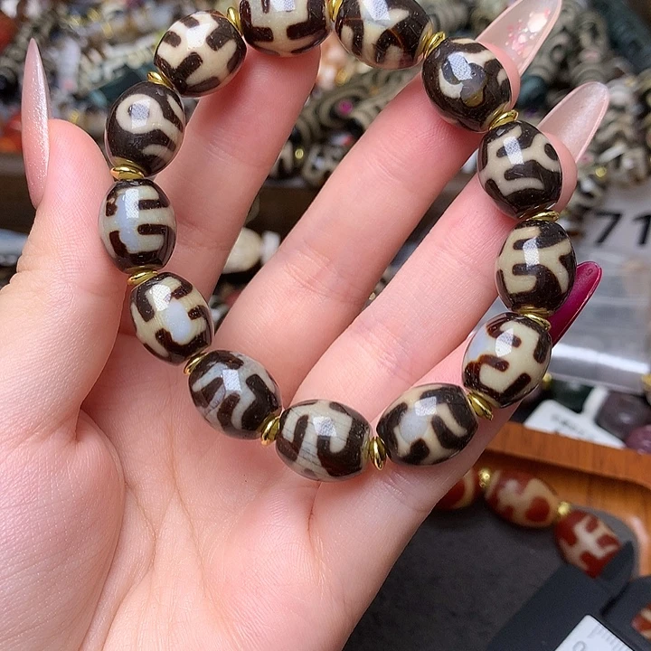 玛瑙/玉髓未镶嵌发一条