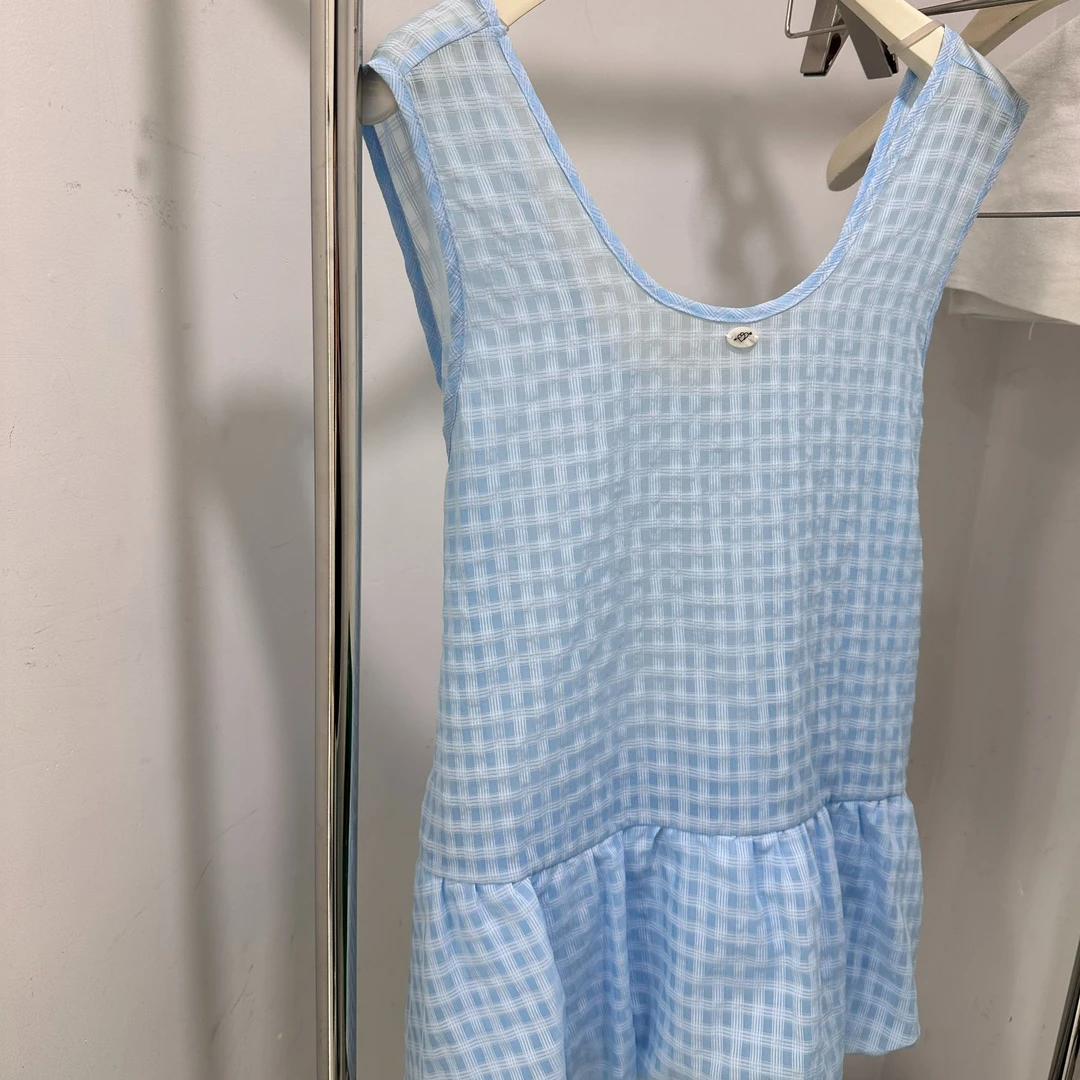 韩系~两色叠穿背心