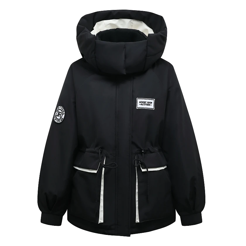 2024新款户外冲锋衣式时尚百搭款羽绒服外套 Z9016