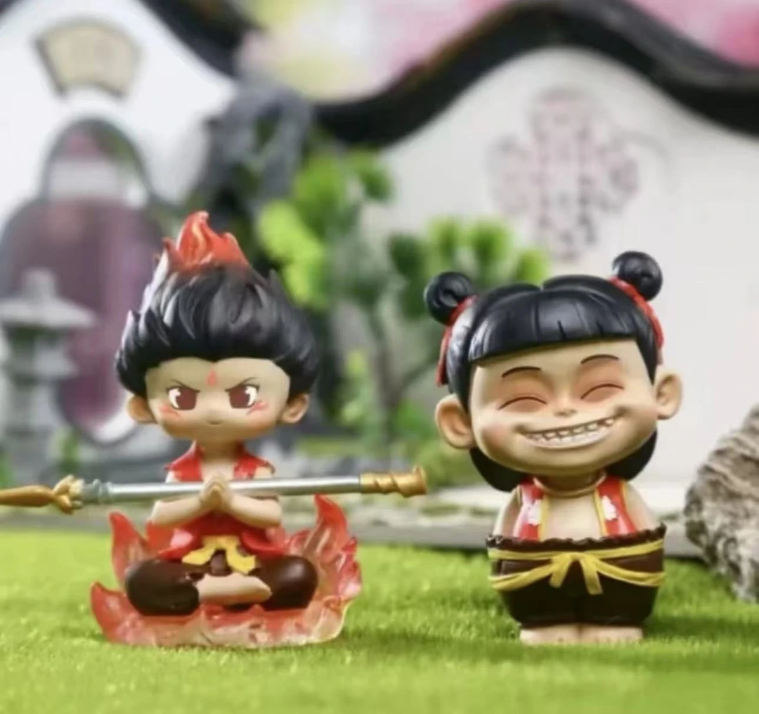 新品哪吒魔娃崛起摆件