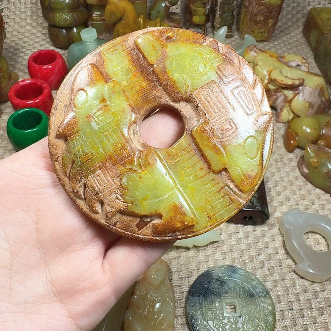 白玉菩提吊坠挂件