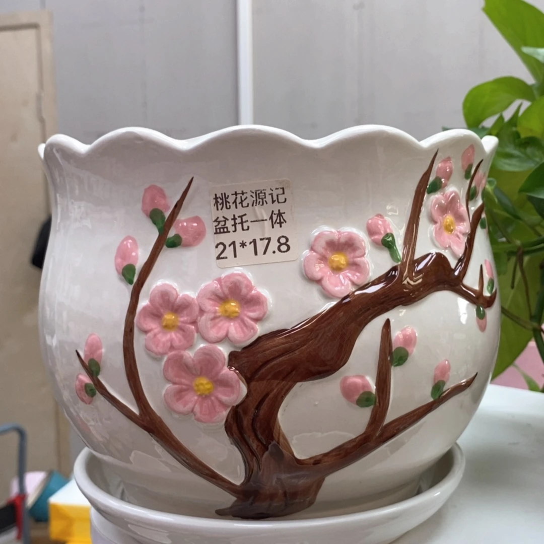 @夏西陶瓷花盆@@586858