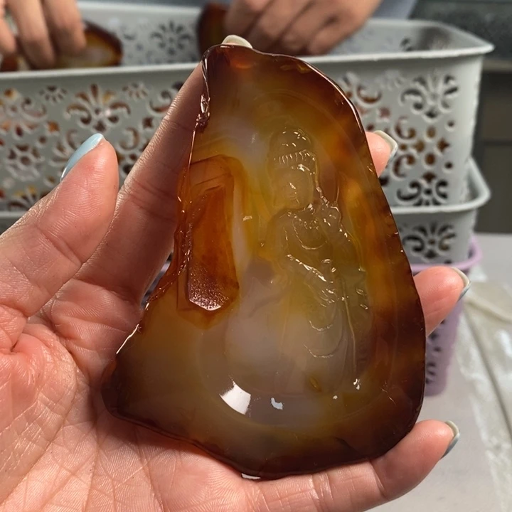 玛瑙/玉髓吊坠(不含链)未镶嵌